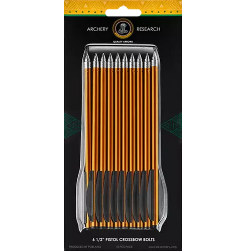 EK Archery Aluminium Pistol Crossbow Bolts Pack 10