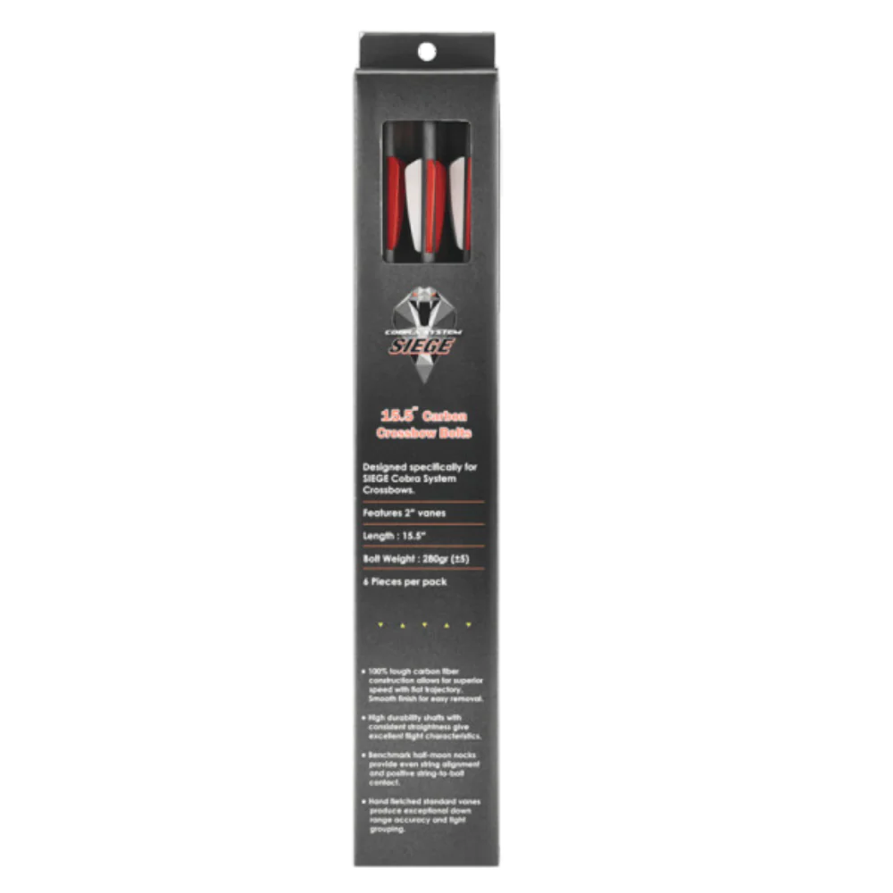 EK Archery Siege Crossbow Bolts Pack 6